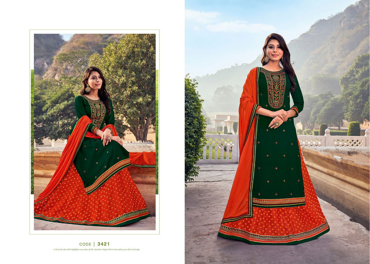 Rangoon Apsara 7 Heavy Festive Wear Rayon Designer Ready Made Collection